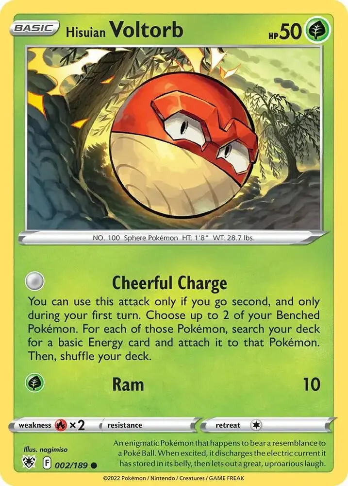 Hisuian Voltorb, Deck Exclusives 002/189