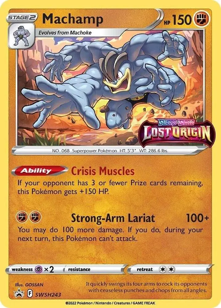 Machamp, SWSH Black Star Promos SWSH243/307