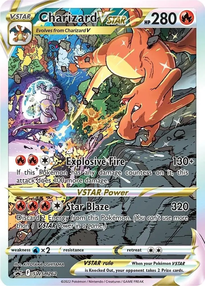 Charizard VSTAR, SWSH Black Star Promos SWSH262/307