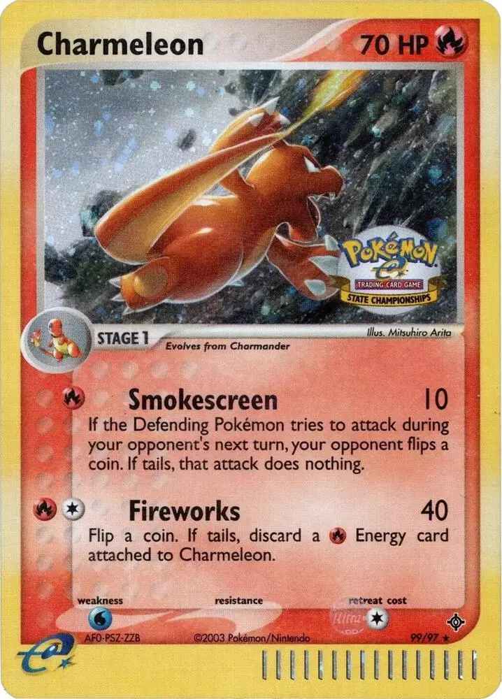 Charmeleon, League & Championship Cards 099/097