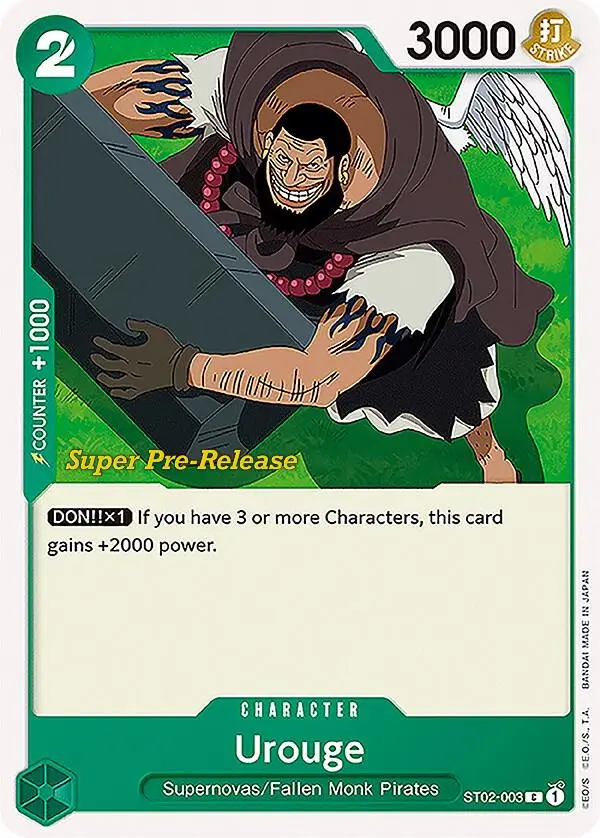 Urouge, Starter Deck 2 Worst Generation (Super Pre-Release Edition) ST02-003