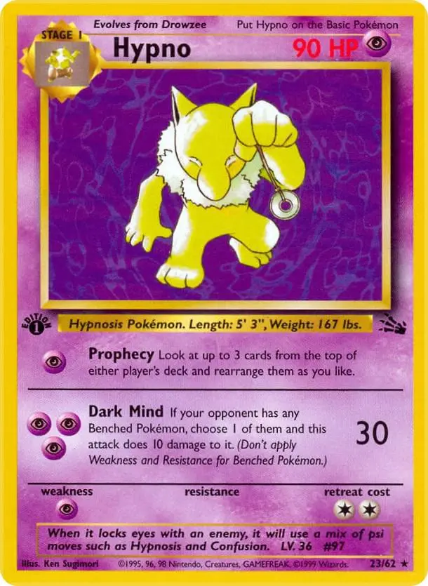 Hypno, Fossil 23/62
