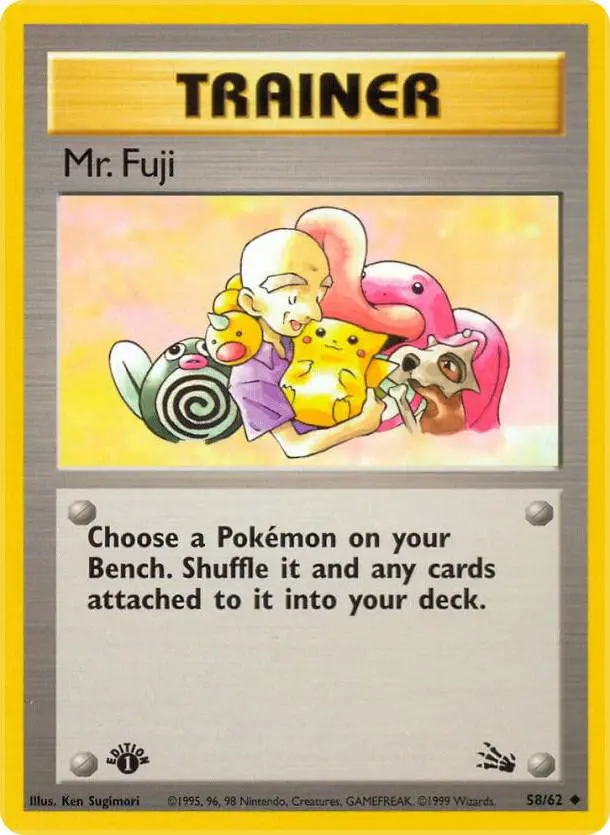 Mr. Fuji, Fossil 58/62