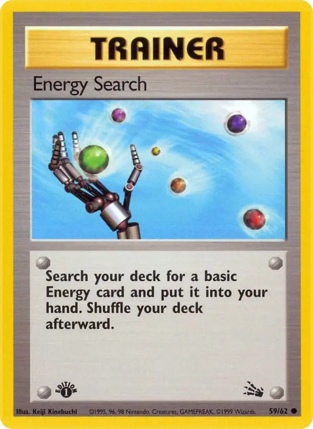 Energy Search, Fossil 59/62