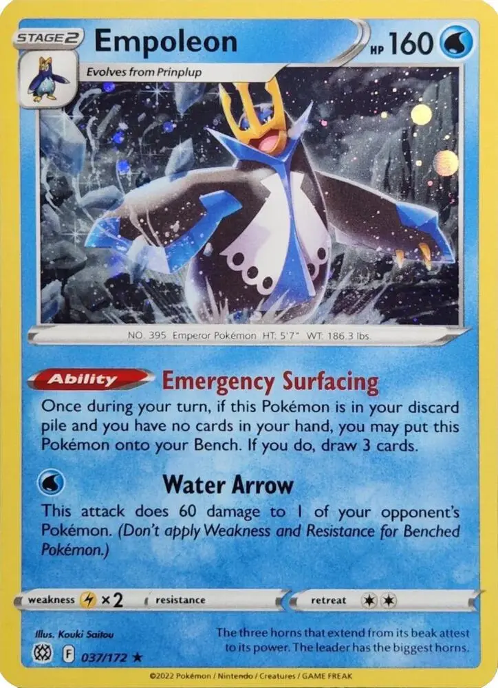 Empoleon, Miscellaneous Cards & Products 037/172