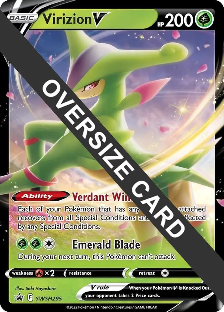 Virizion V, Jumbo cards SWSH295