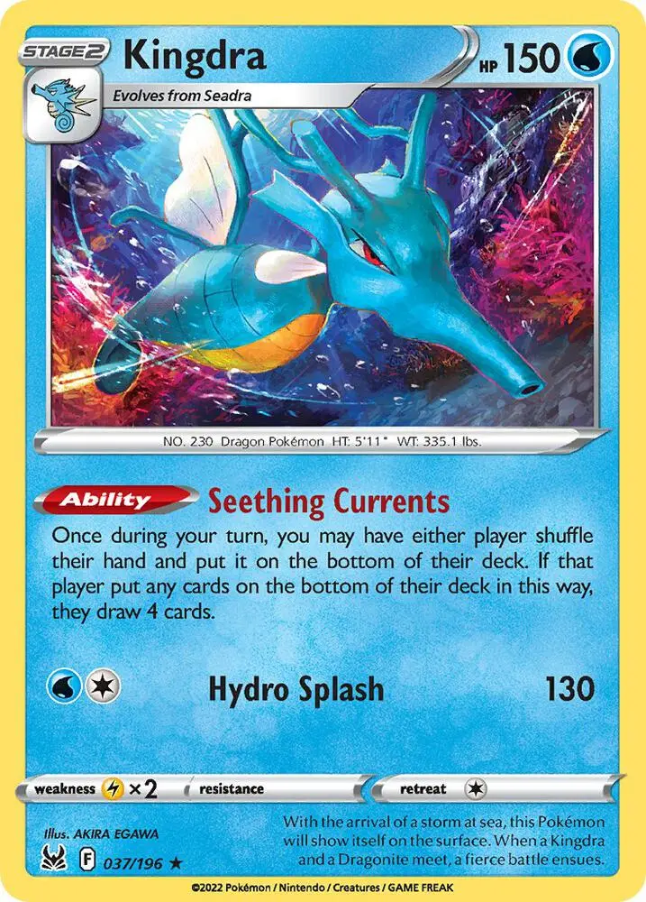 Kingdra, Deck Exclusives 031/147