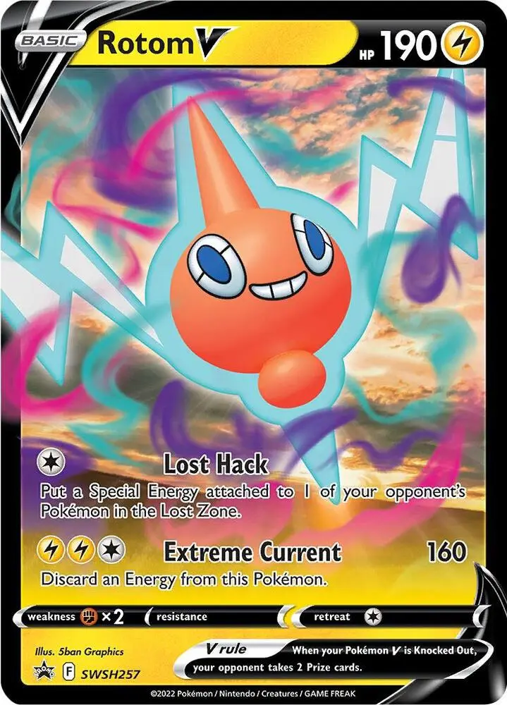 Rotom V, SWSH Black Star Promos SWSH257/307