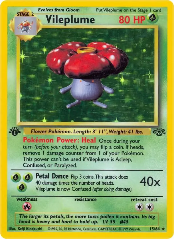 Vileplume, Jungle 15/64