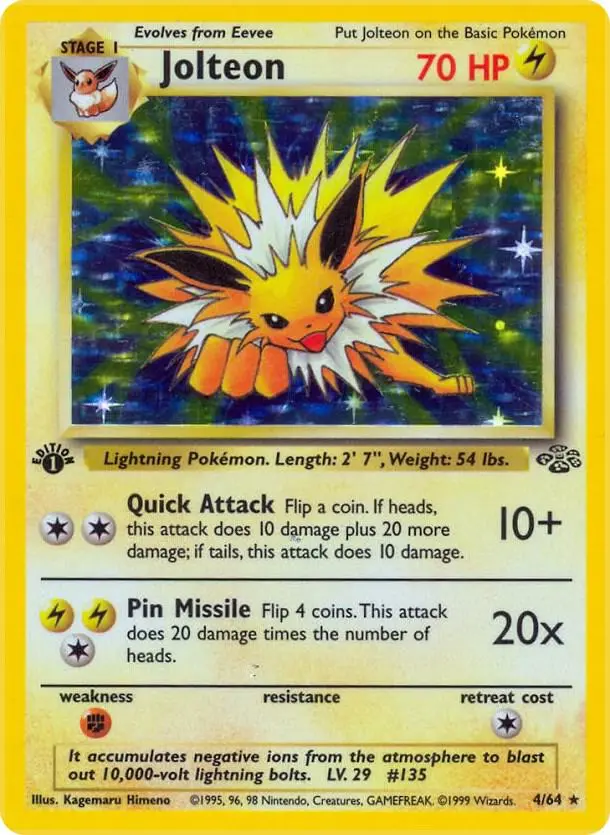 Jolteon, Jungle 4/64