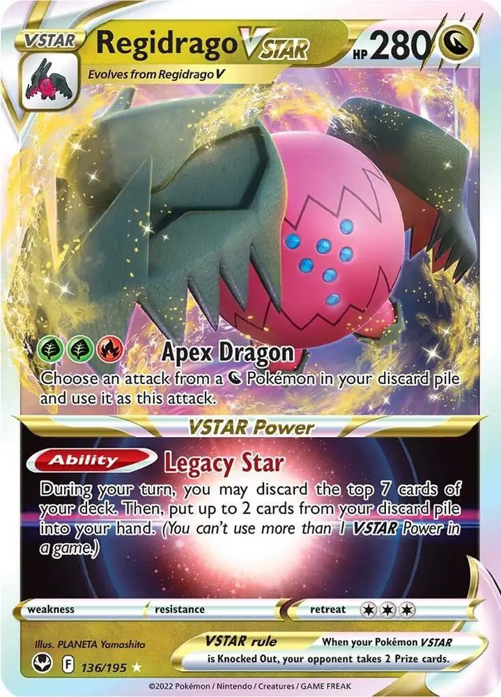 Regidrago VSTAR, Silver Tempest 136/195