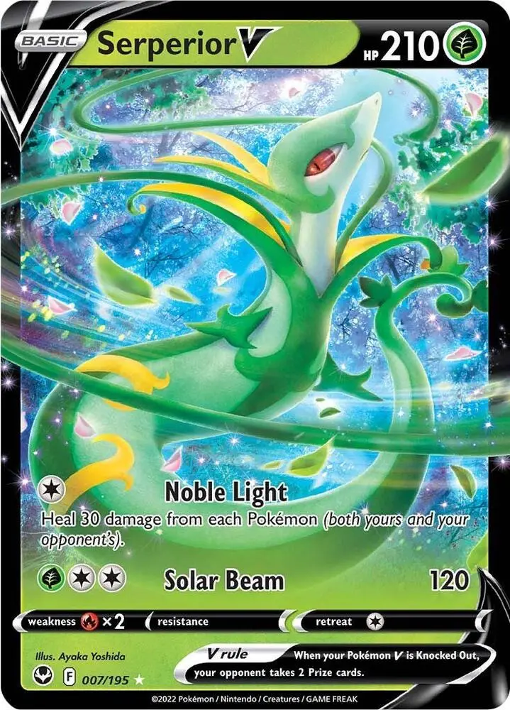 Serperior V, Silver Tempest 007/195