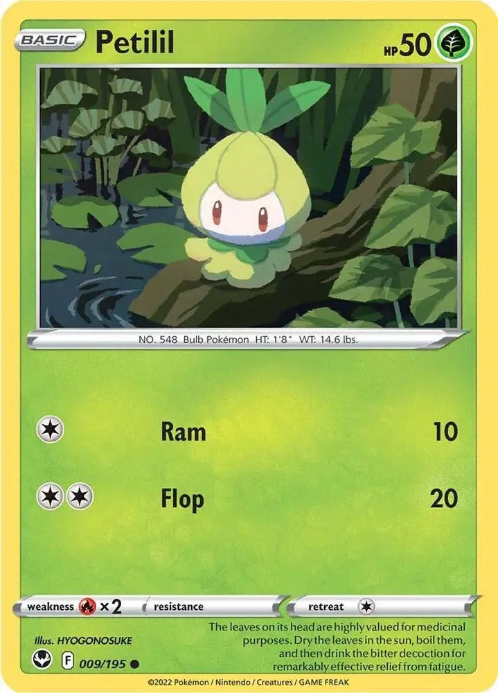Petilil, Silver Tempest 009/195