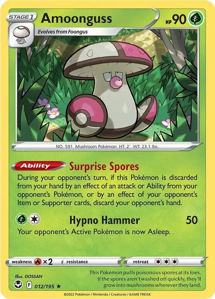 Amoonguss, Silver Tempest 012/195
