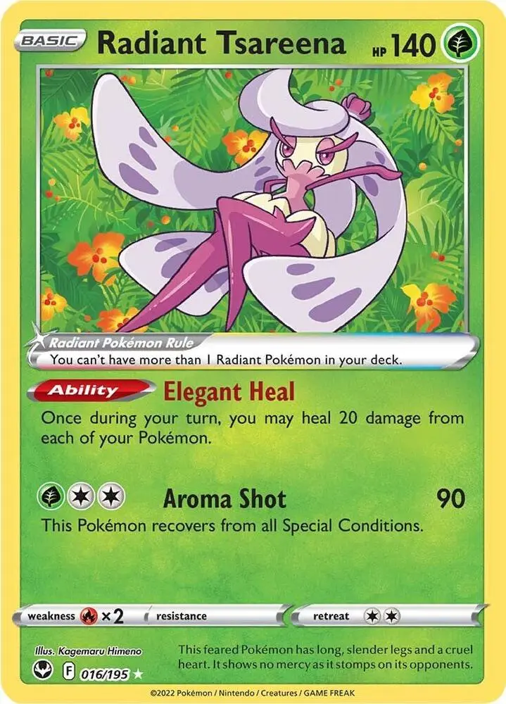 Radiant Tsareena, Silver Tempest 016/195