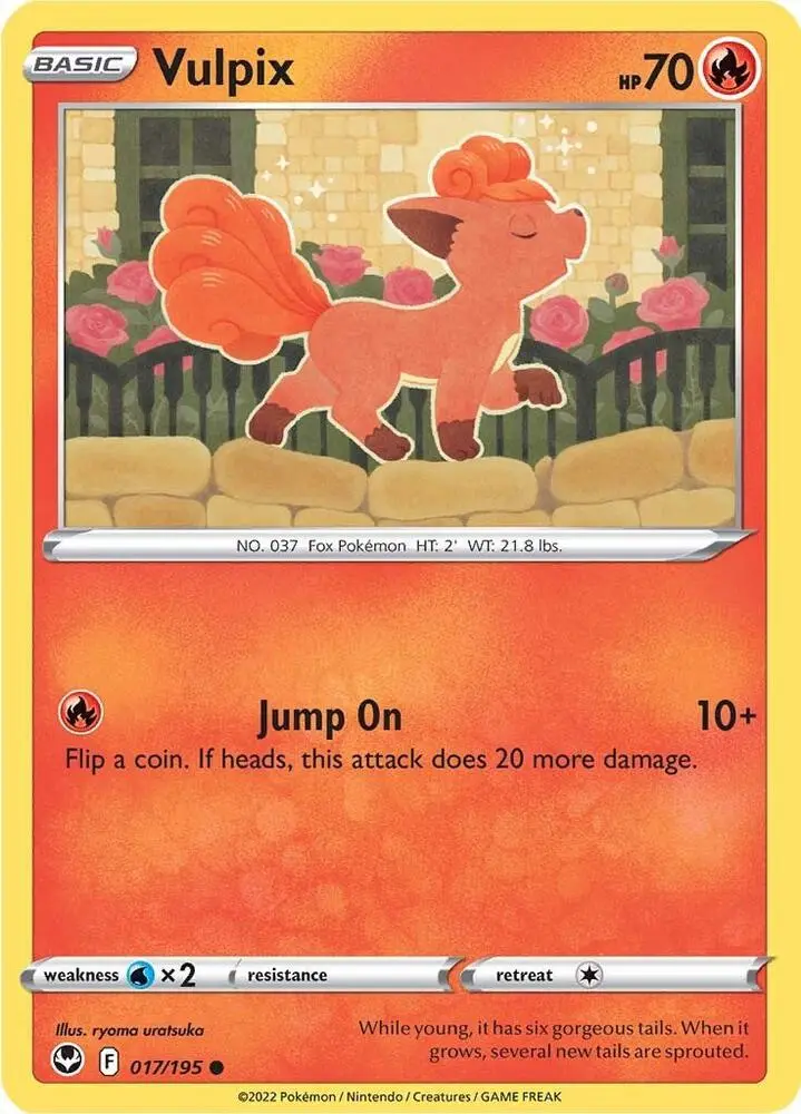 Vulpix, Silver Tempest 017/195