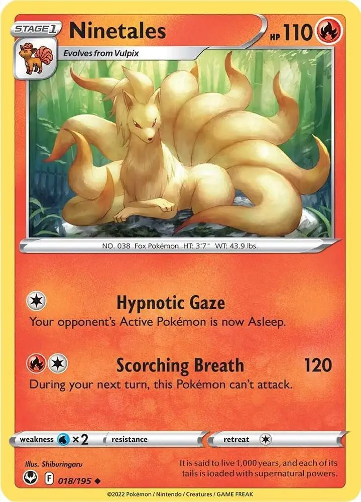 Ninetales, Silver Tempest 018/195