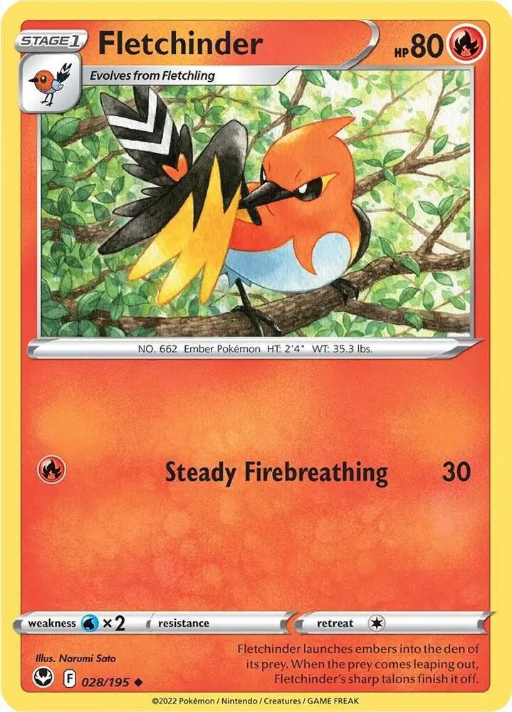 Fletchinder, Silver Tempest 028/195