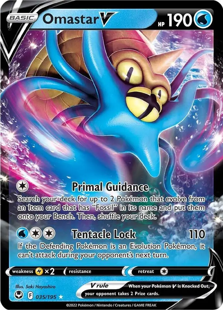 Omastar V, Silver Tempest 035/195