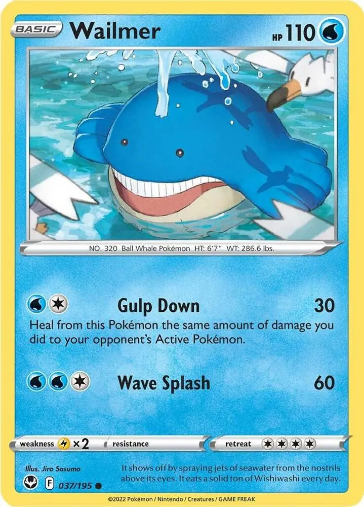 Wailmer, Silver Tempest 037/195