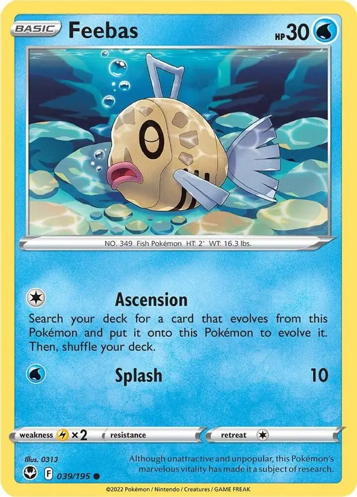 Feebas, Silver Tempest 039/195