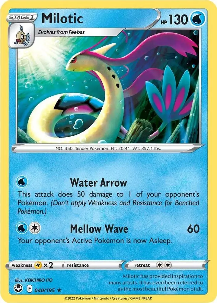 Milotic, Silver Tempest 040/195