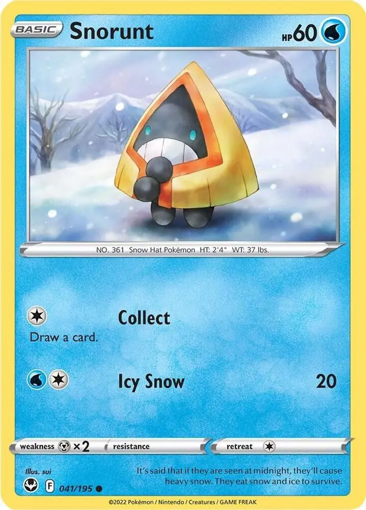 Snorunt, Silver Tempest 041/195
