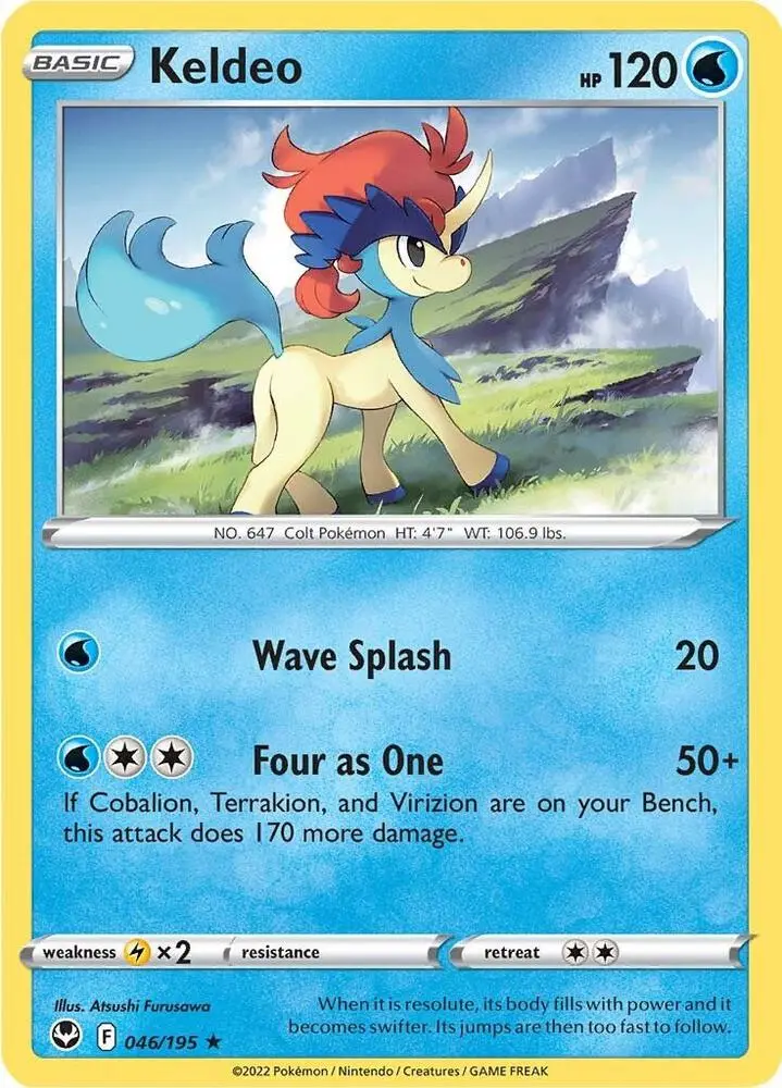 Keldeo, Silver Tempest 046/195