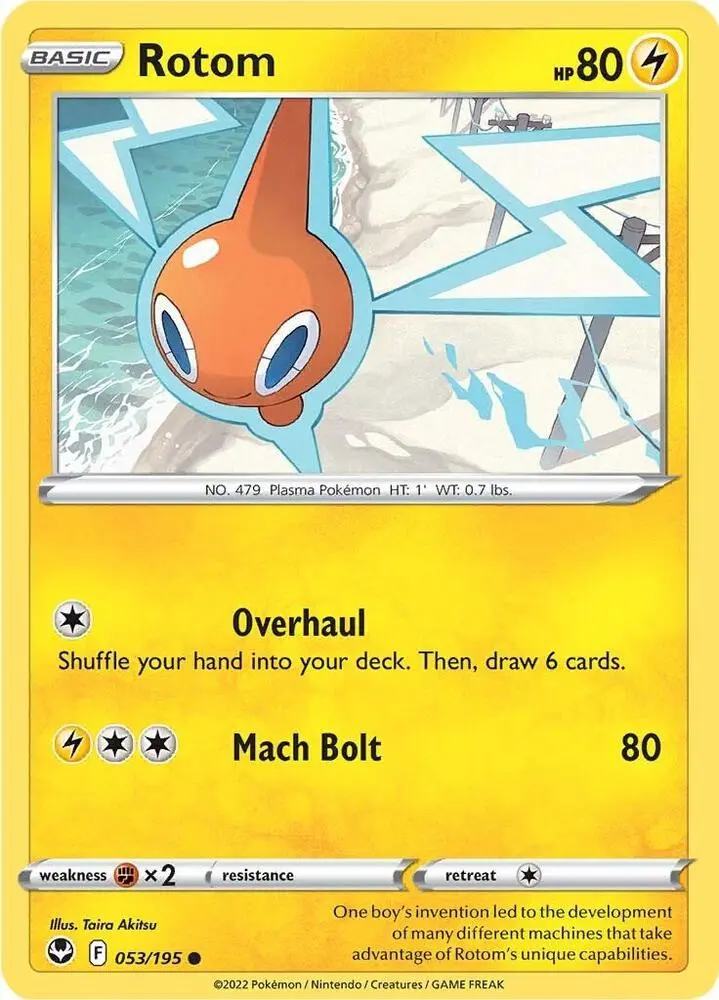 Rotom, Silver Tempest 053/195
