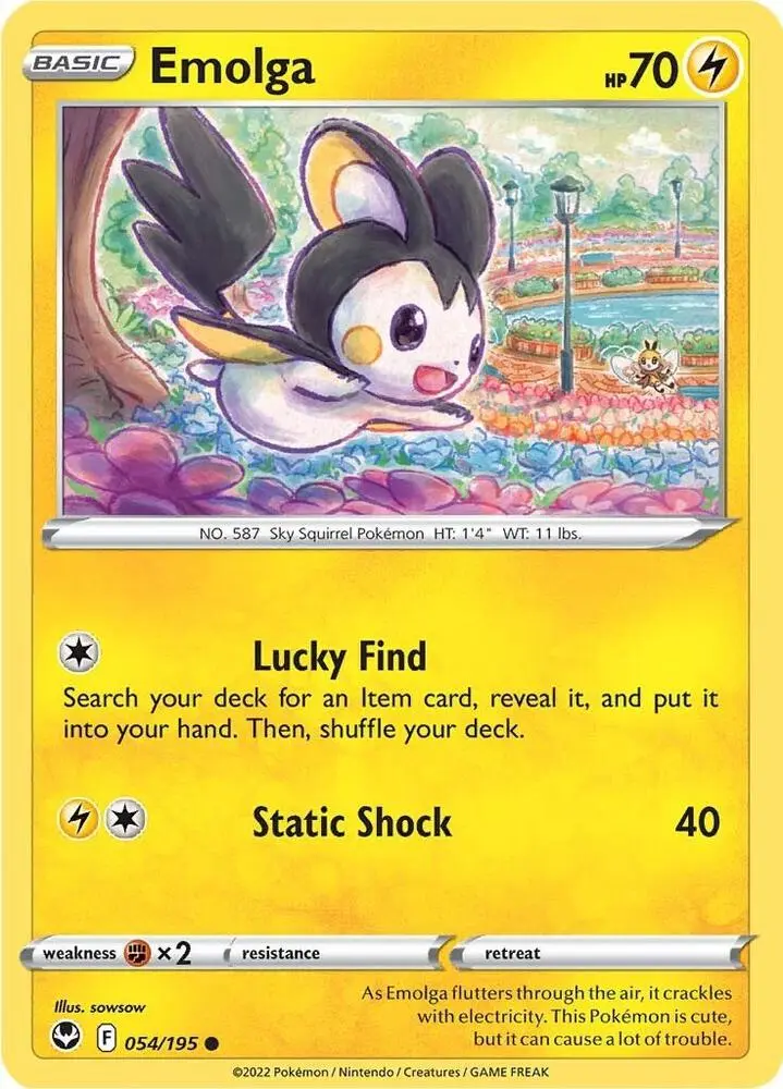 Emolga, Silver Tempest 054/195
