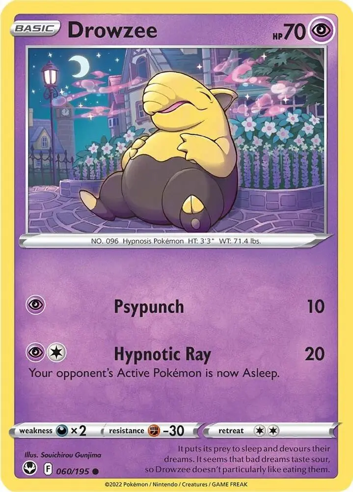 Drowzee, Silver Tempest 060/195