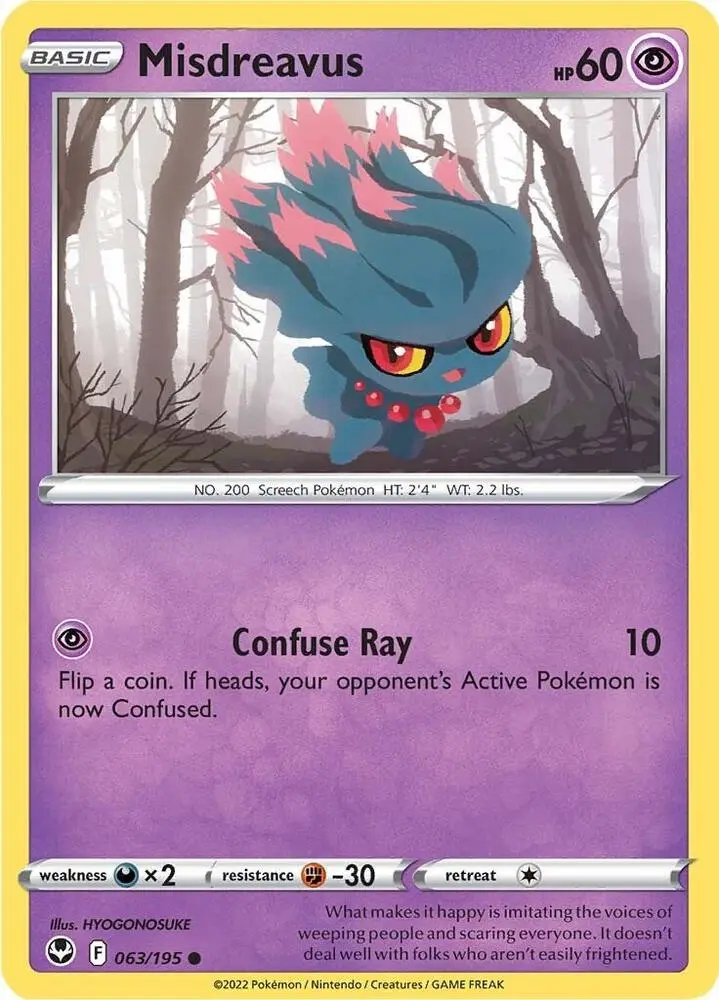 Misdreavus, Silver Tempest 063/195