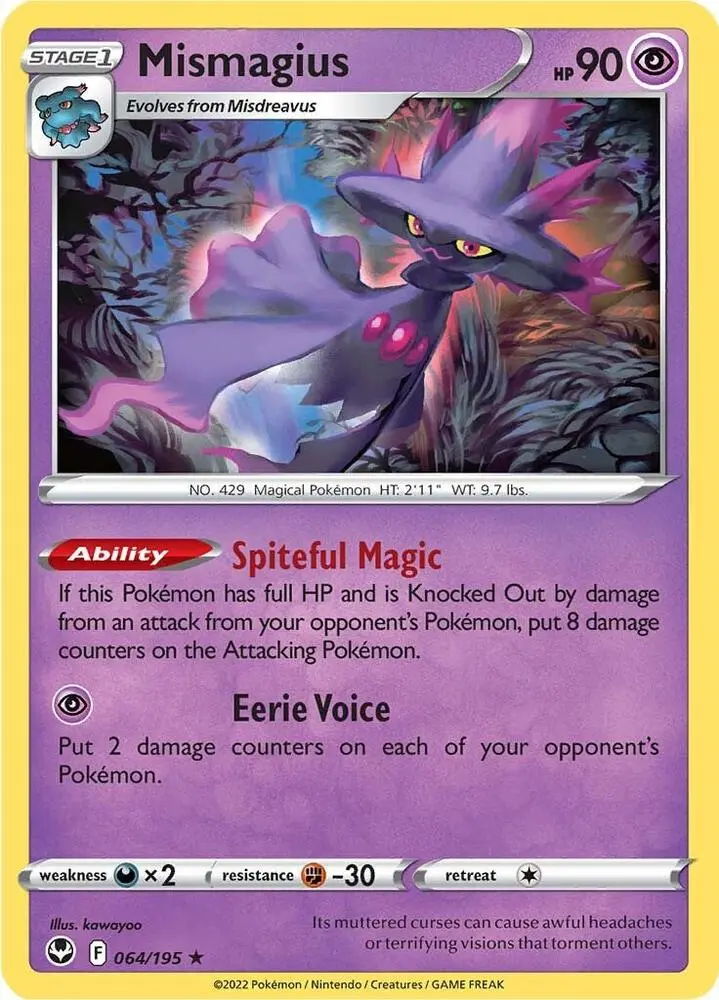 Mismagius, Silver Tempest 064/195