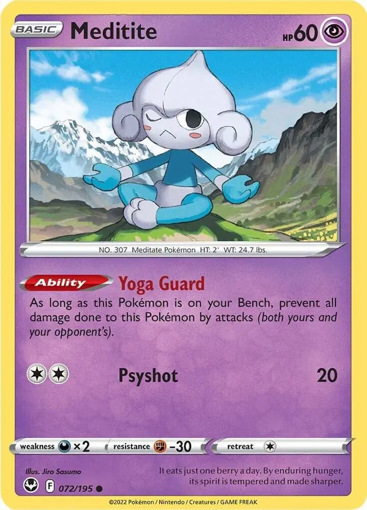 Meditite, Silver Tempest 072/195