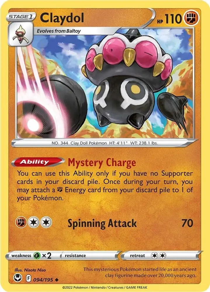 Claydol, Silver Tempest 094/195