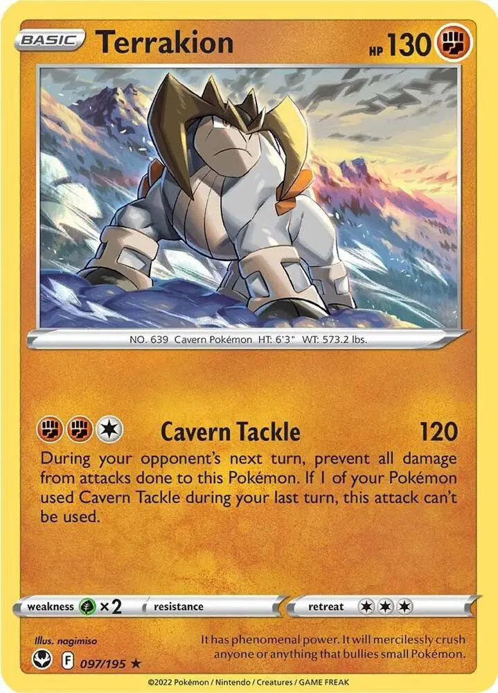 Terrakion, Silver Tempest 097/195