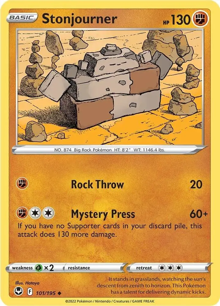 Stonjourner, Silver Tempest 101/195