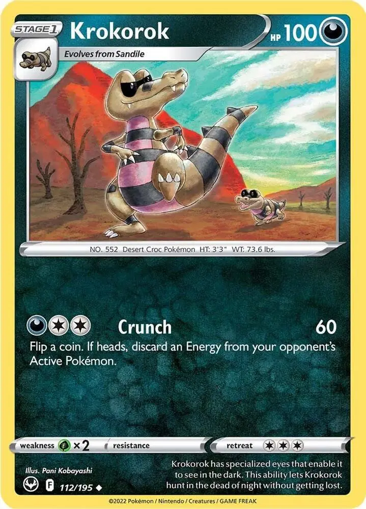 Krokorok, Silver Tempest 112/195