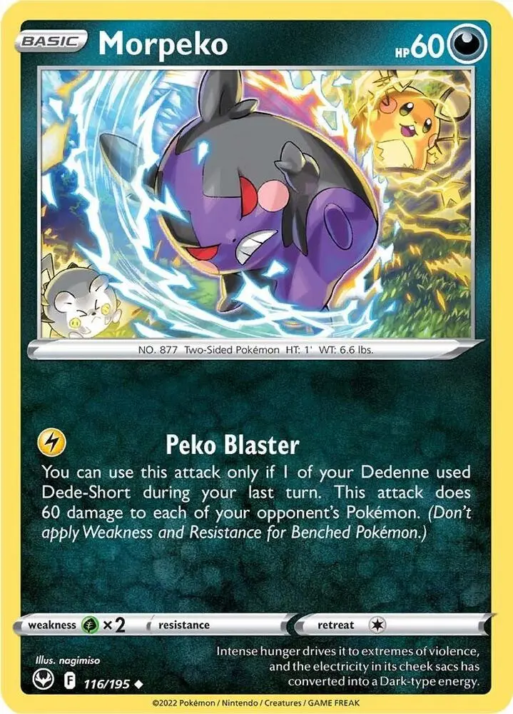 Morpeko, Silver Tempest 116/195