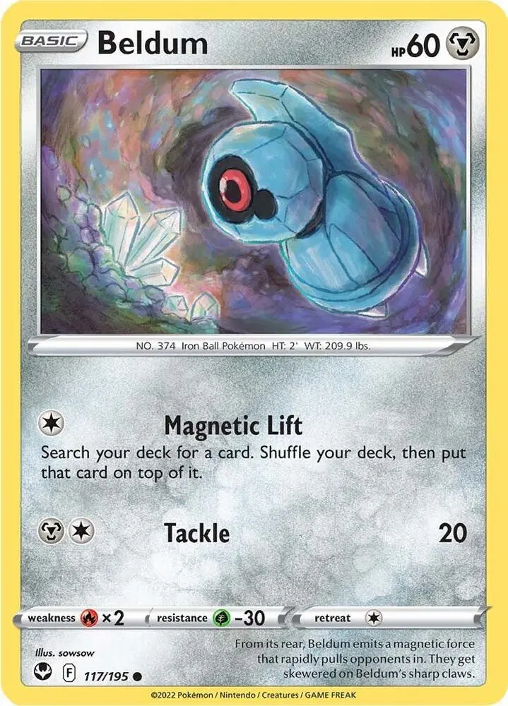 Beldum, Silver Tempest 117/195