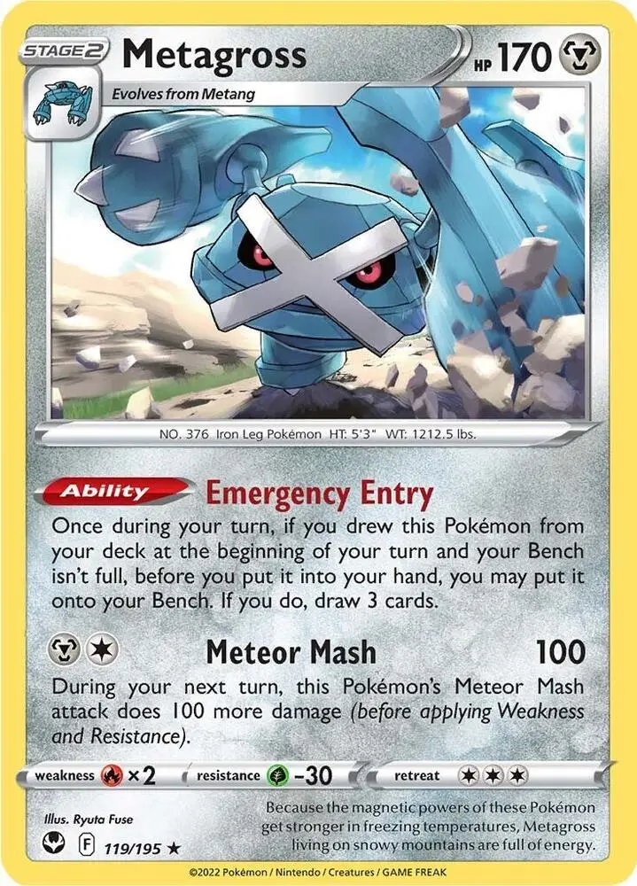 Metagross, Silver Tempest 119/195