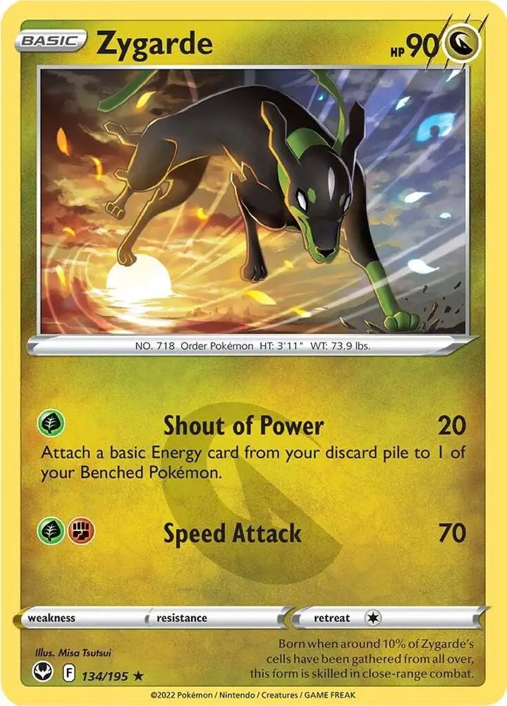 Zygarde, Silver Tempest 134/195
