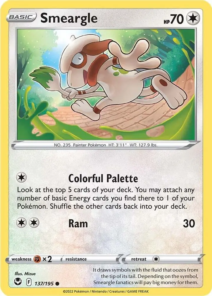 Smeargle, Silver Tempest 137/195
