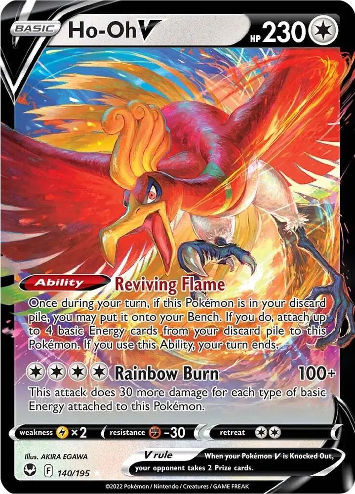 Ho-Oh V, Silver Tempest 140/195