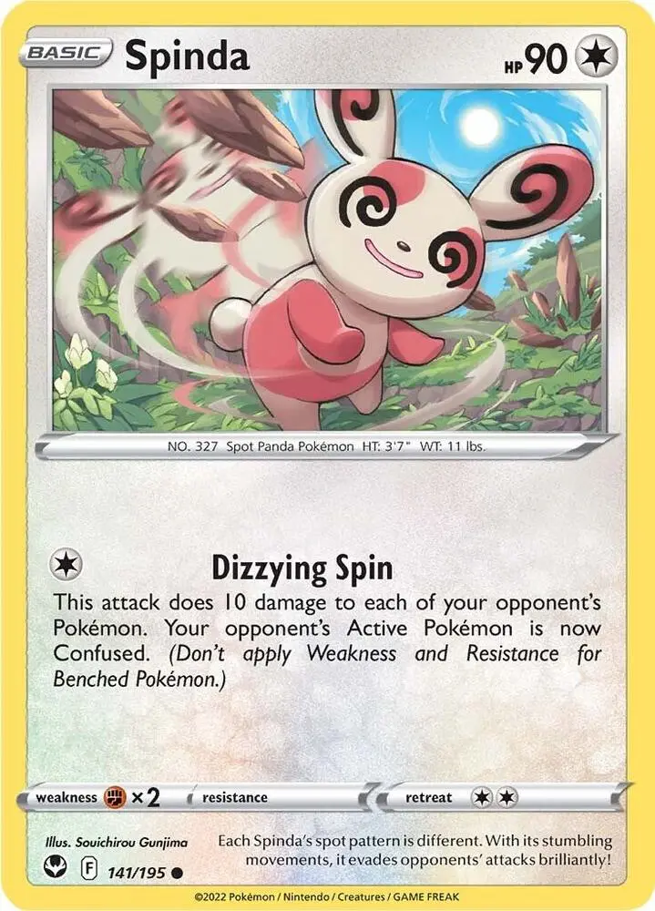 Spinda, Silver Tempest 141/195
