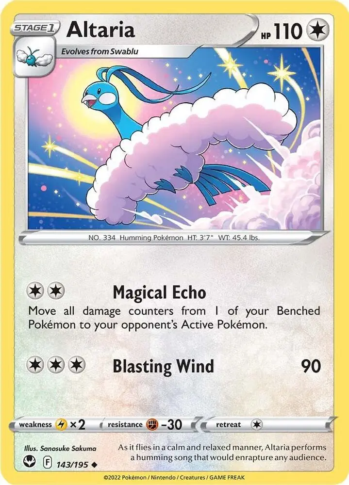 Altaria, Silver Tempest 143/195