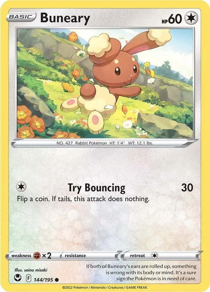 Buneary, Silver Tempest 144/195