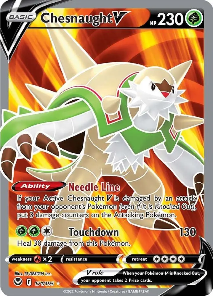 Chesnaught V, Silver Tempest 171/195