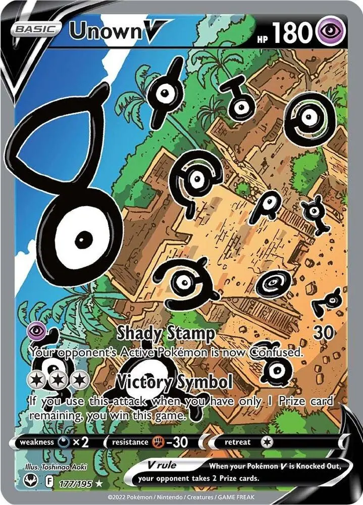 Unown V, Silver Tempest 177/195