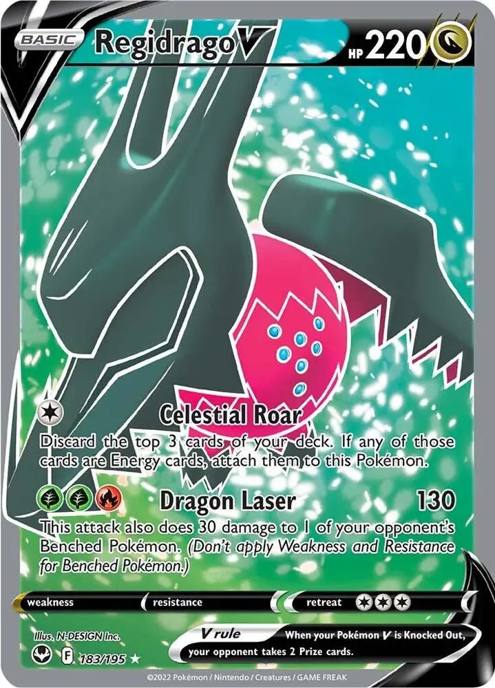 Regidrago V, Silver Tempest 183/195